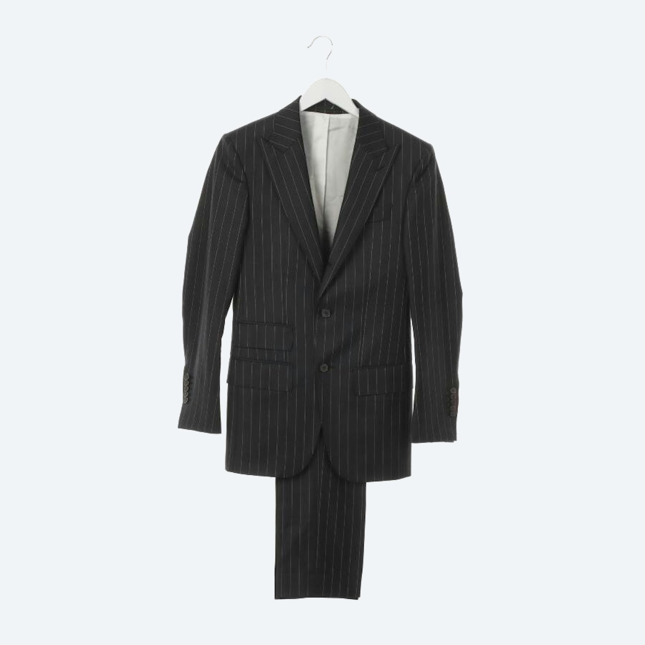 Image 1 of Wool Suit 32 Black in color Black | Vite EnVogue
