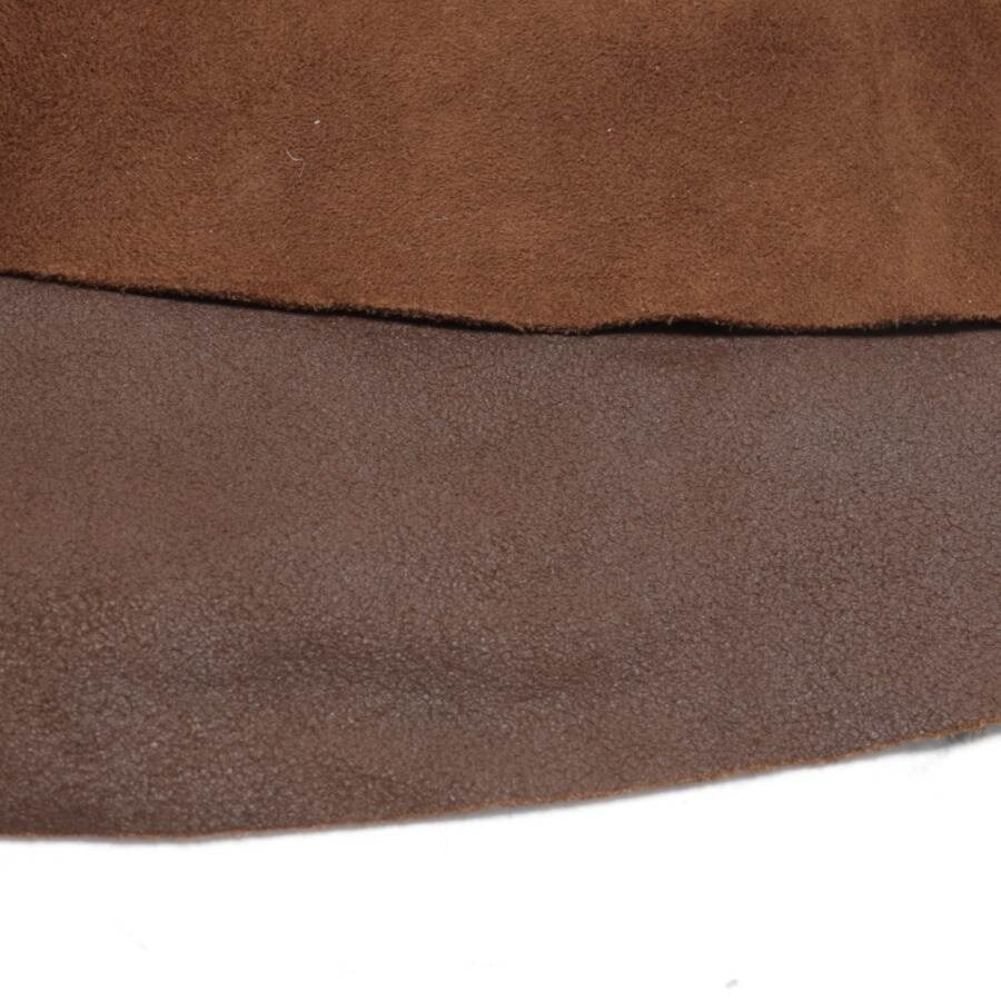 Image 4 of Leather Dress 36 Brown in color Brown | Vite EnVogue