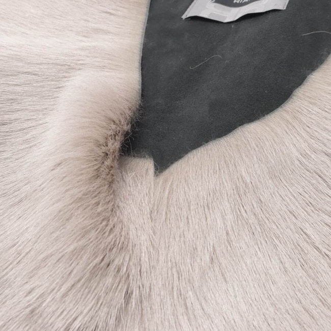 Image 3 of Fur Vest 44 Light Gray in color Gray | Vite EnVogue