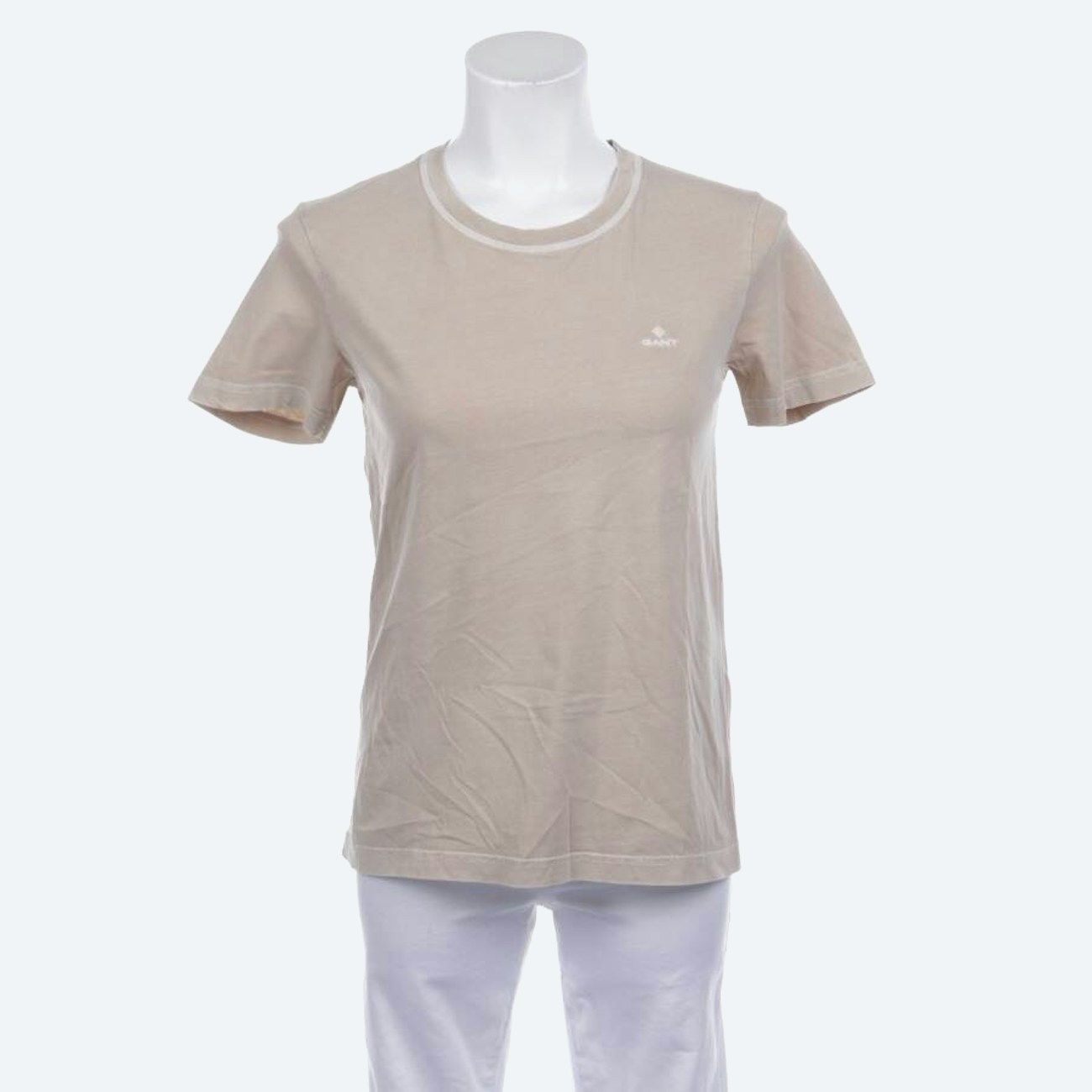 Bild 1 von Shirt L Beige in Farbe Weiß | Vite EnVogue