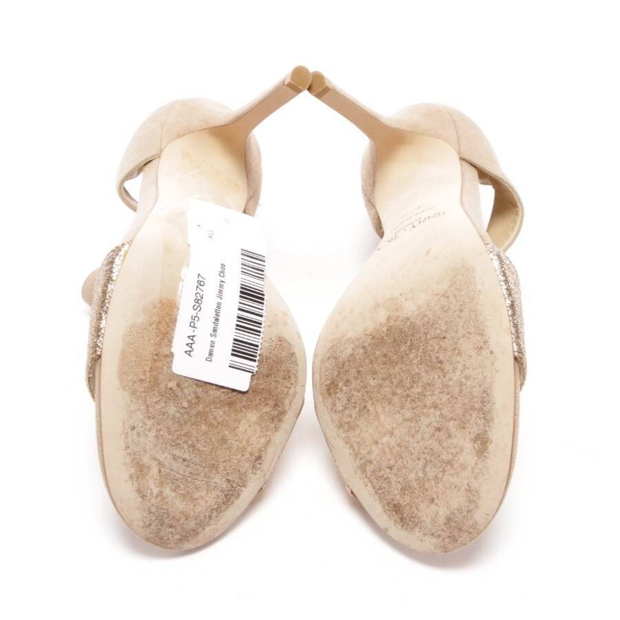 Image 4 of Heeled Sandals EUR 37.5 Beige in color White | Vite EnVogue