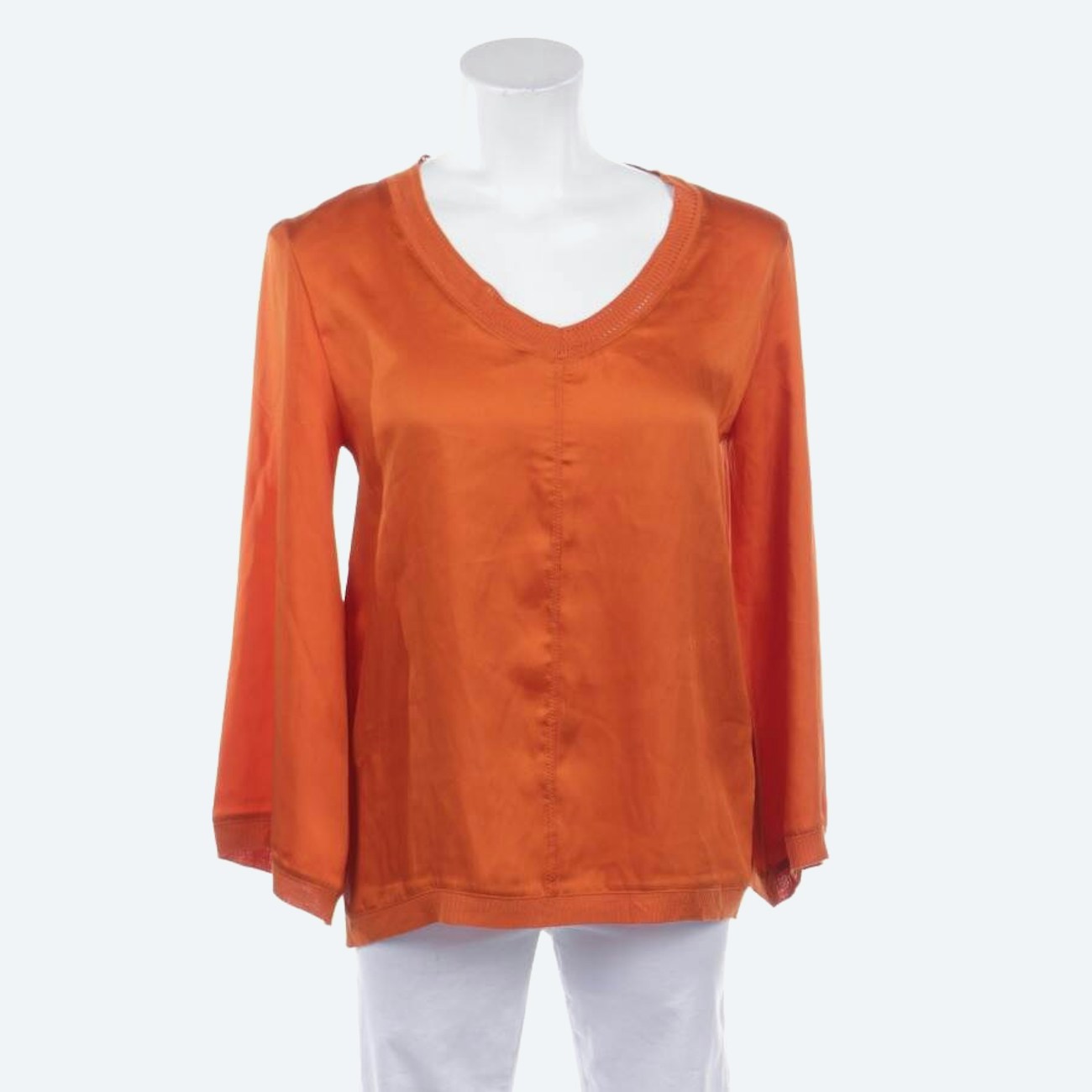 Image 1 of Shirt Blouse S Dark Orange in color Orange | Vite EnVogue