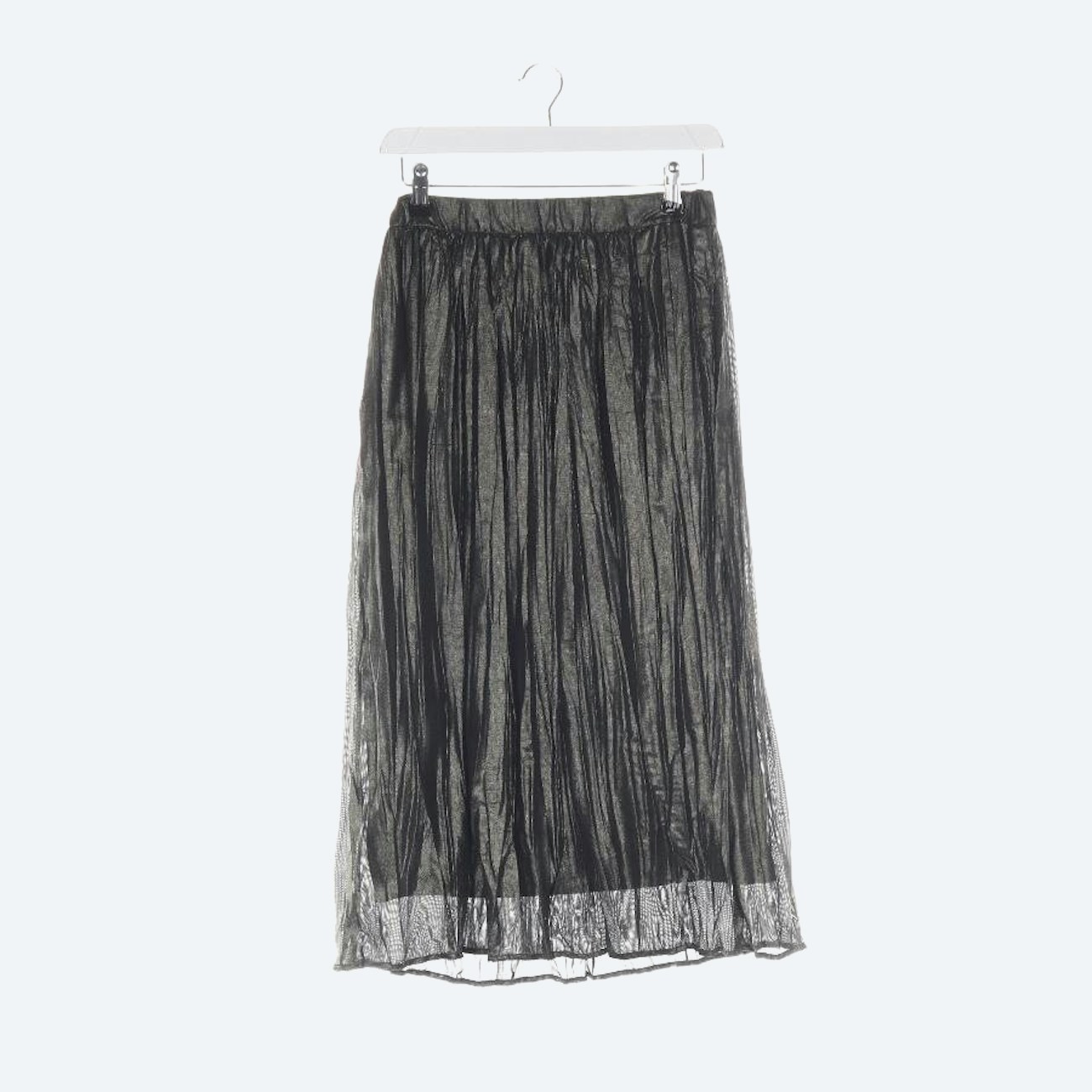 Image 1 of Skirt XS Olive Green in color Green | Vite EnVogue