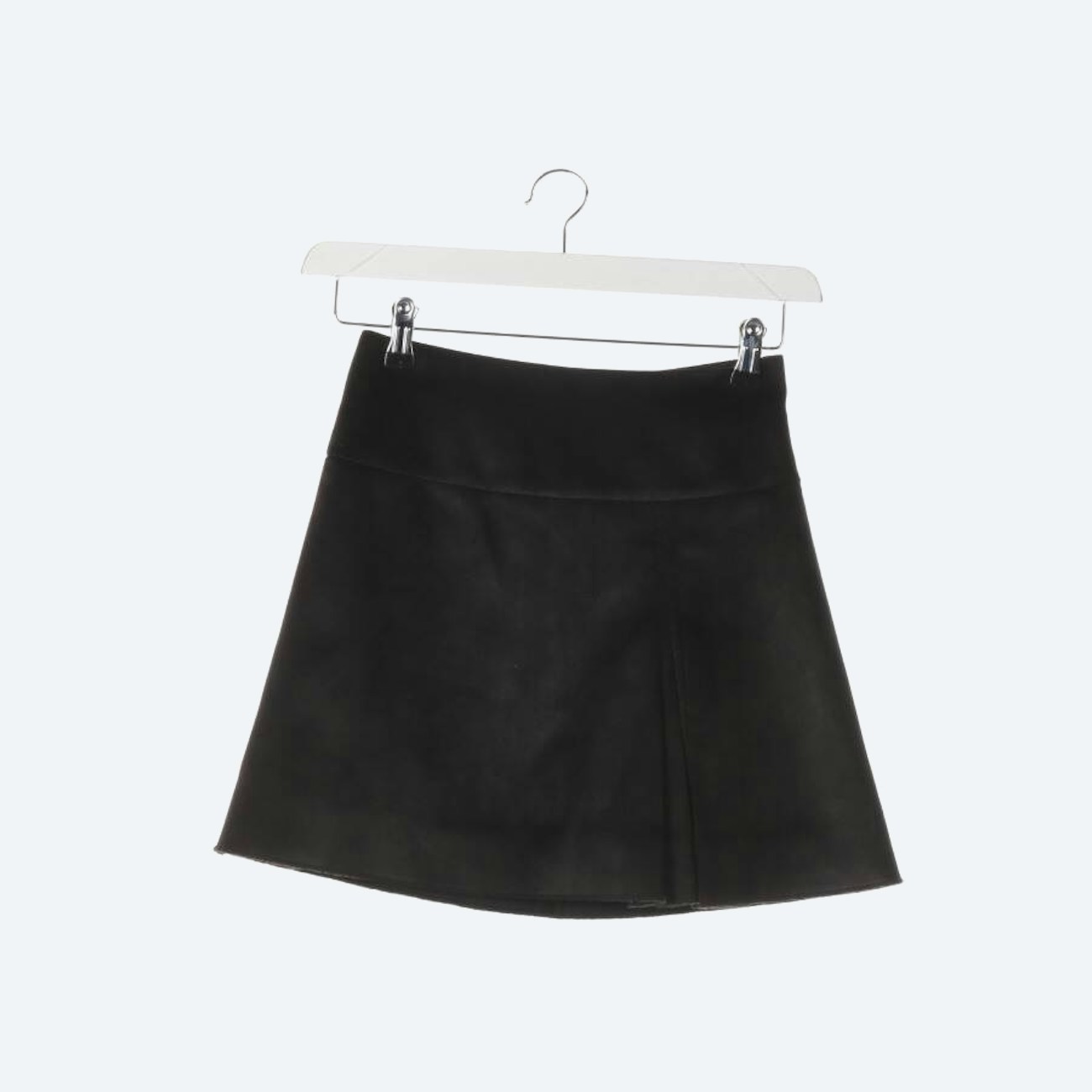 Image 1 of Mini Skirt 32 Black in color Black | Vite EnVogue