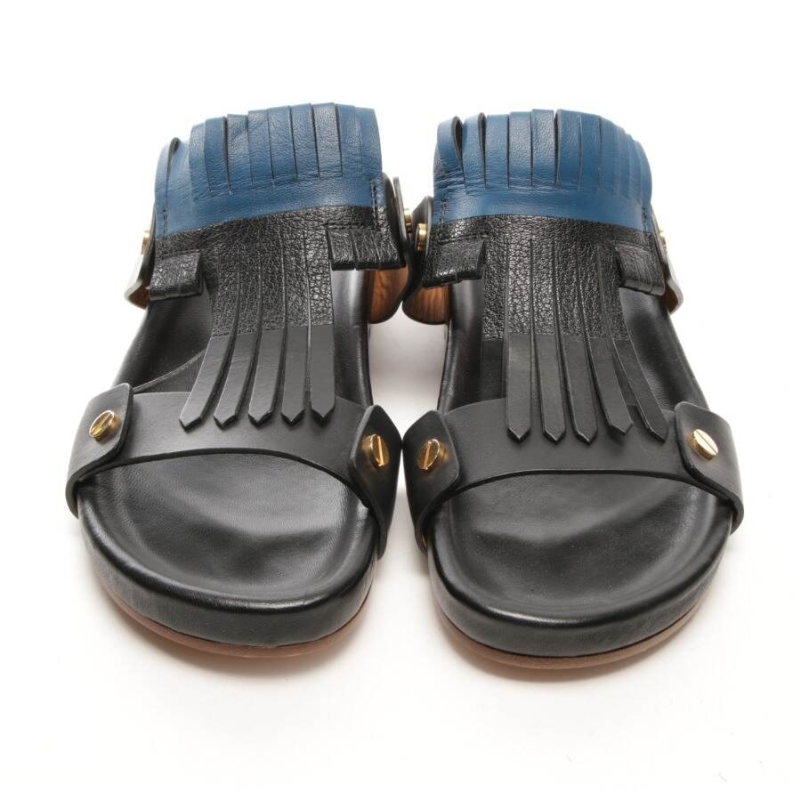 Image 2 of Sandals EUR 39.5 Navy in color Blue | Vite EnVogue