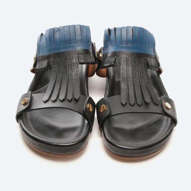 Image 2 of Sandals EUR 39.5 Navy in color Blue | Vite EnVogue