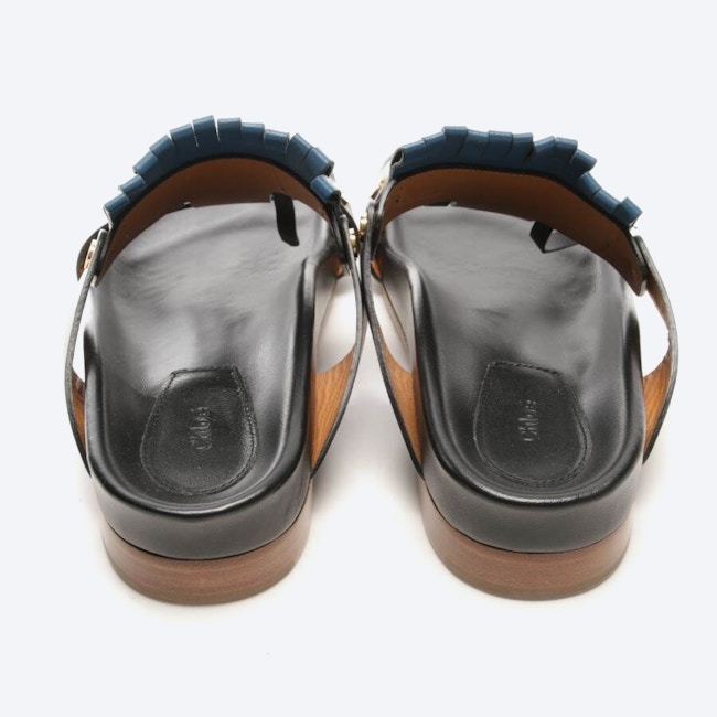 Image 3 of Sandals EUR 39.5 Navy in color Blue | Vite EnVogue