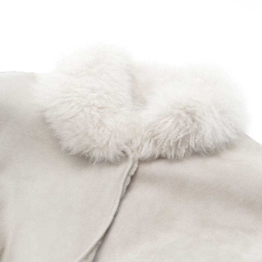 Image 3 of Sheepskin Coat 36 Beige in color White | Vite EnVogue