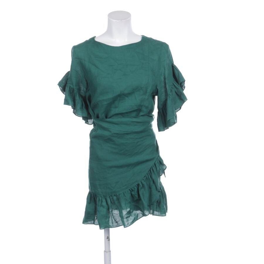 Image 1 of Linen Dress 36 Green in color Green | Vite EnVogue