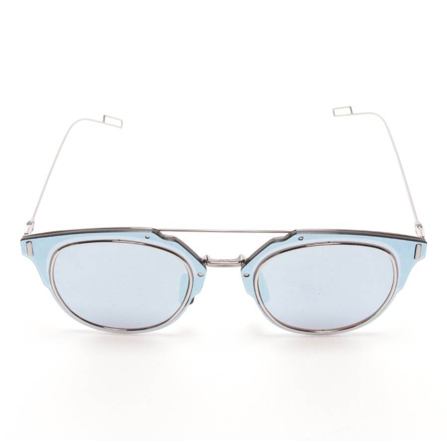 Image 1 of 6LBA4 Sunglasses Silver in color Metallic | Vite EnVogue