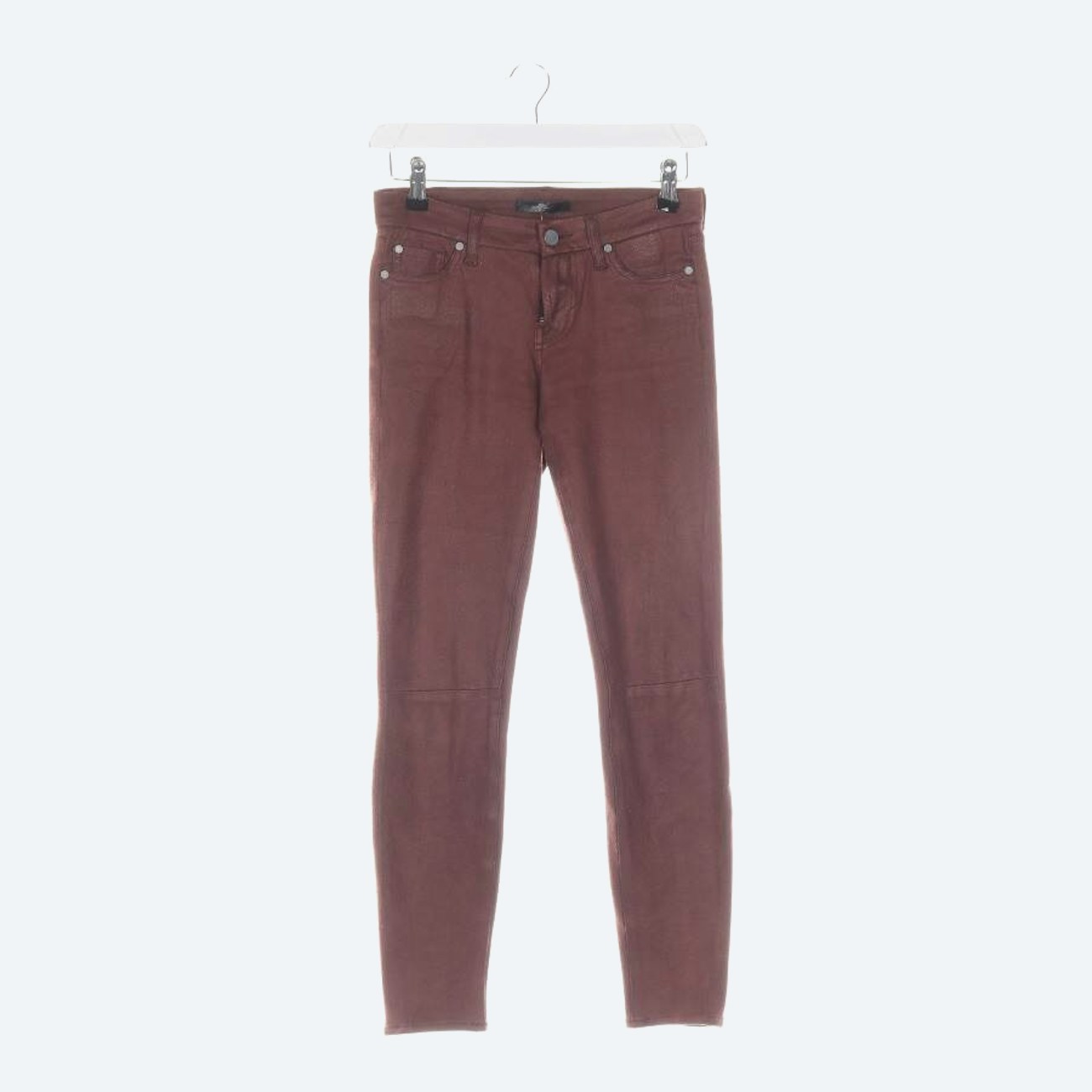 Image 1 of Trousers W24 Brown in color Brown | Vite EnVogue