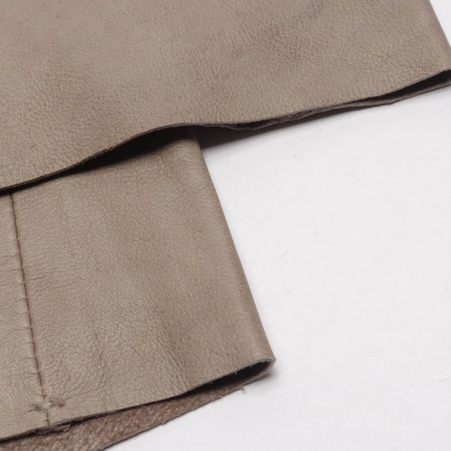 Image 3 of Leather Pants S Light Brown in color Brown | Vite EnVogue