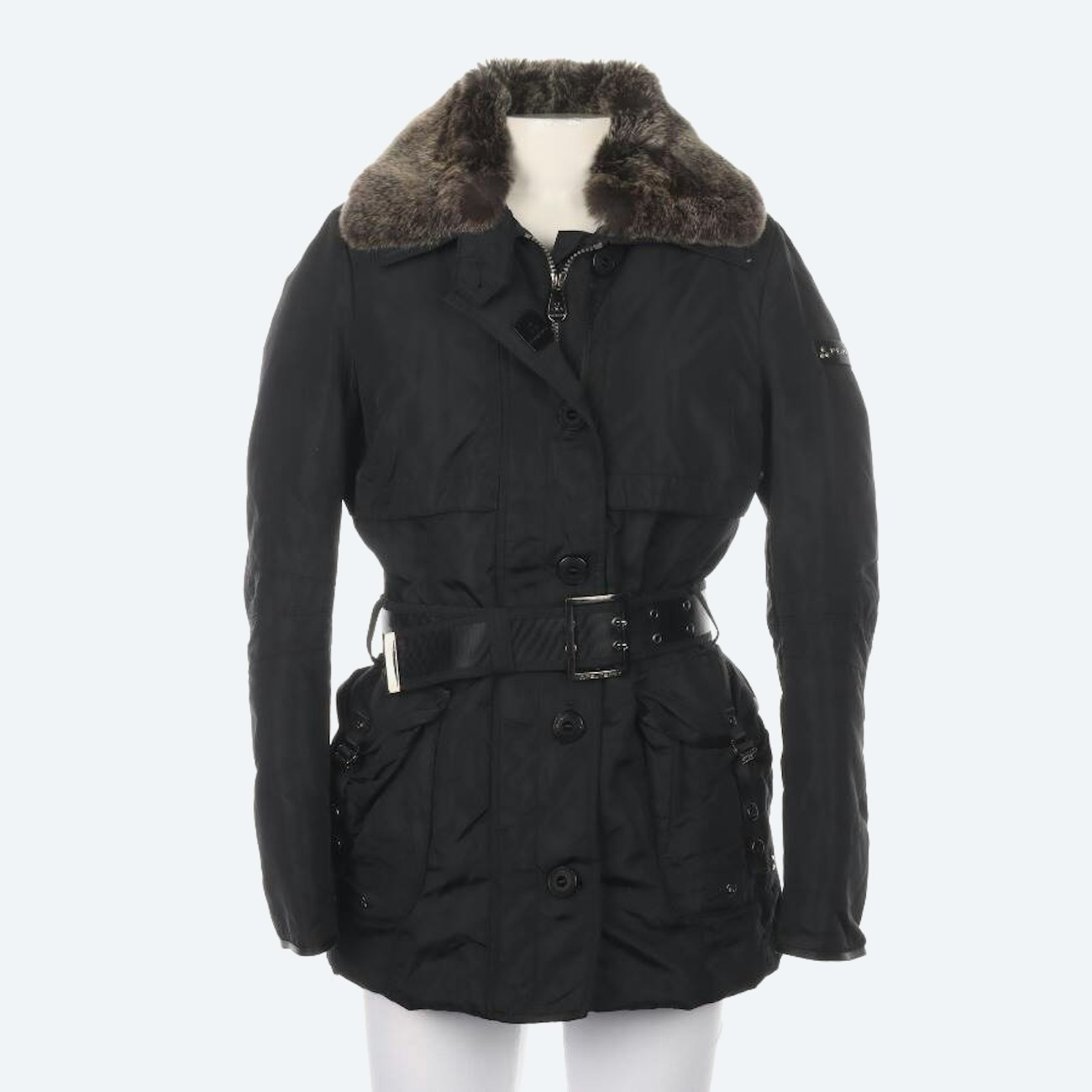 Image 1 of Winter Jacket 34 Black in color Black | Vite EnVogue