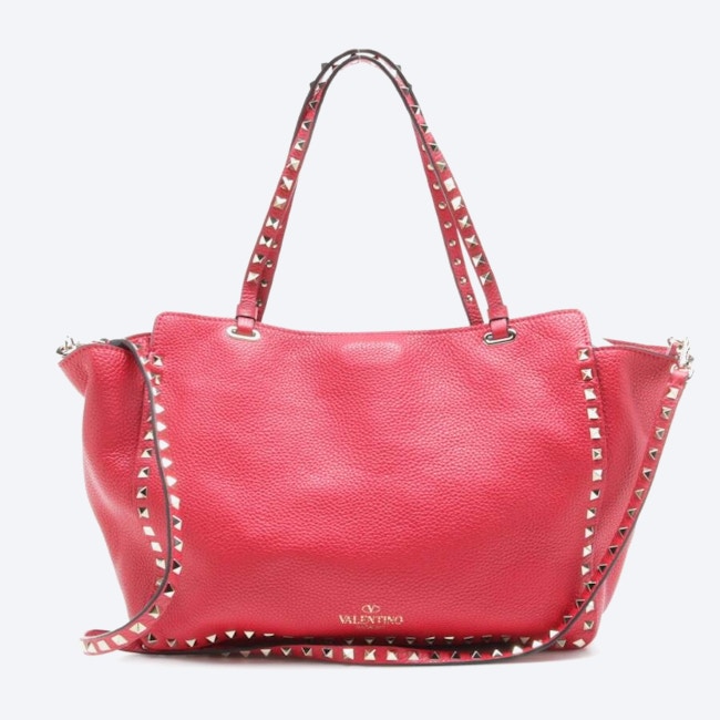 Image 2 of Rockstud Shoulder Bag Red in color Red | Vite EnVogue