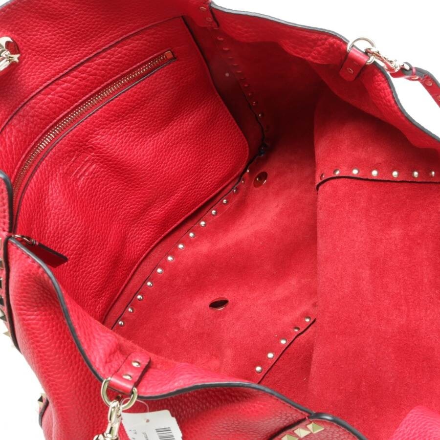 Image 5 of Rockstud Shoulder Bag Red in color Red | Vite EnVogue