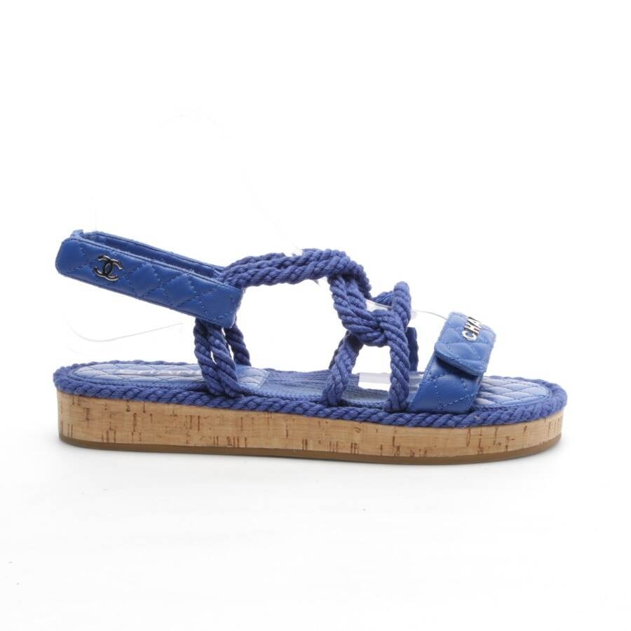 Image 1 of Sandals EUR 40 Blue in color Blue | Vite EnVogue