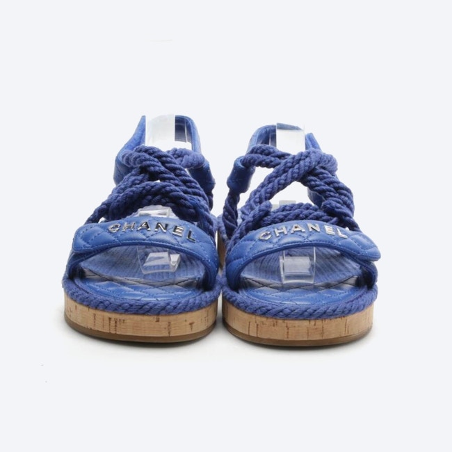 Image 2 of Sandals EUR 40 Blue in color Blue | Vite EnVogue