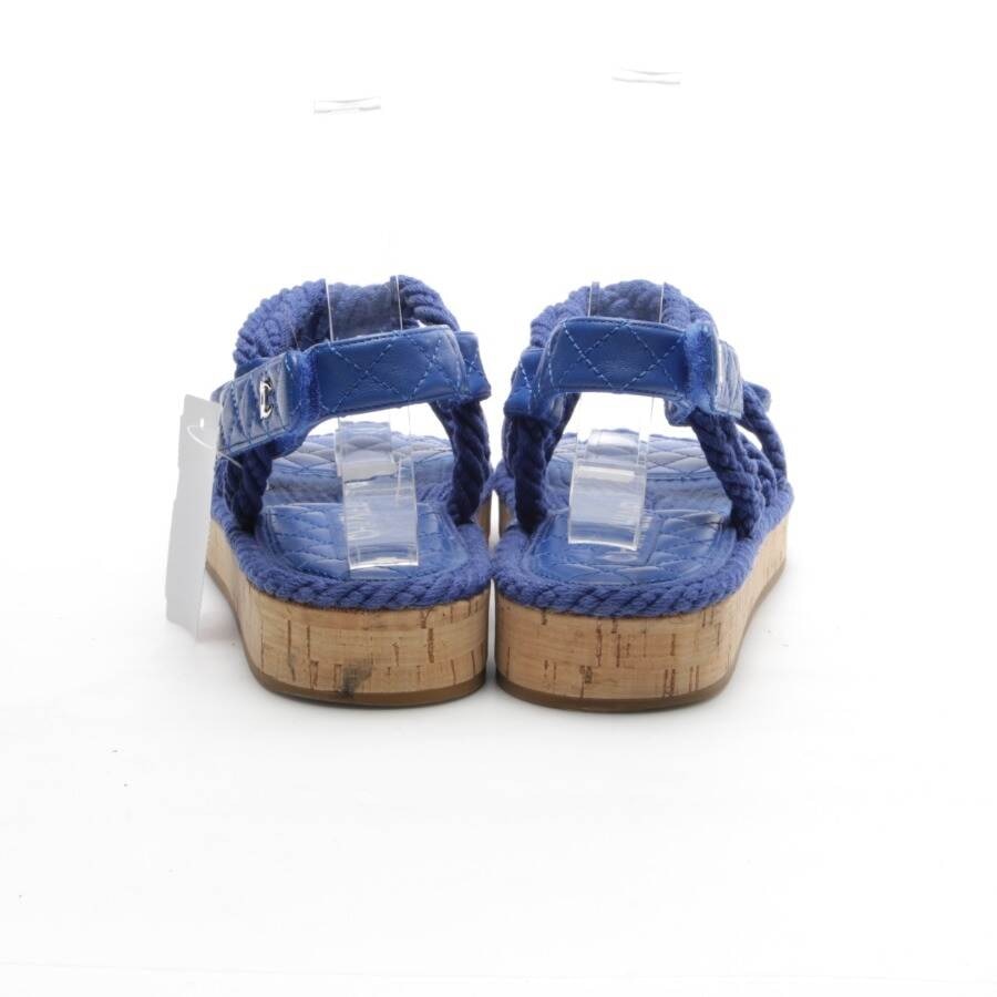 Image 3 of Sandals EUR 40 Blue in color Blue | Vite EnVogue