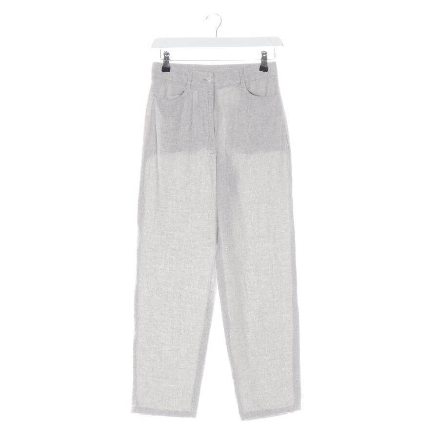 Image 1 of Trousers XS Light Gray in color Gray | Vite EnVogue