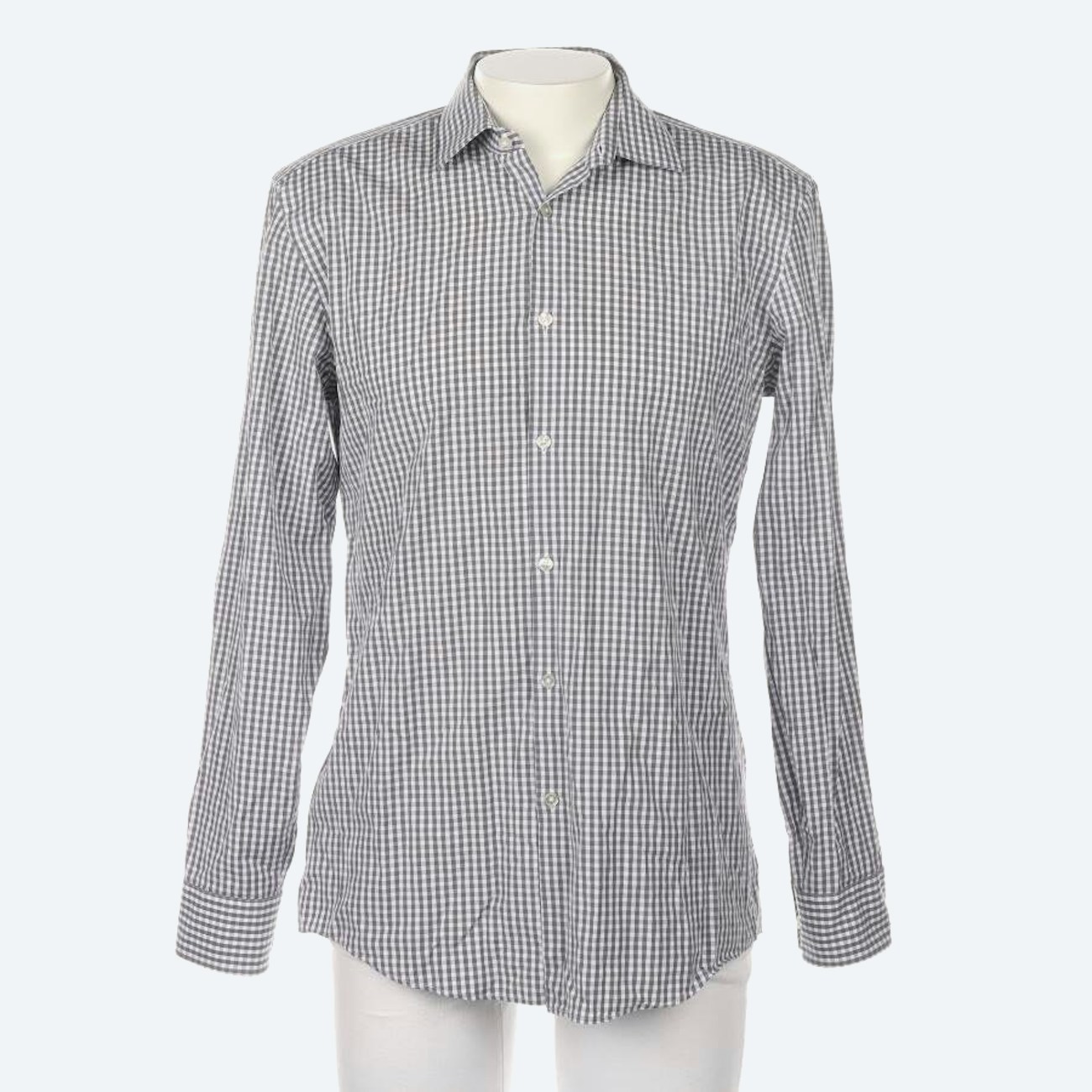 Image 1 of Casual Shirt 41 Light Gray in color Gray | Vite EnVogue