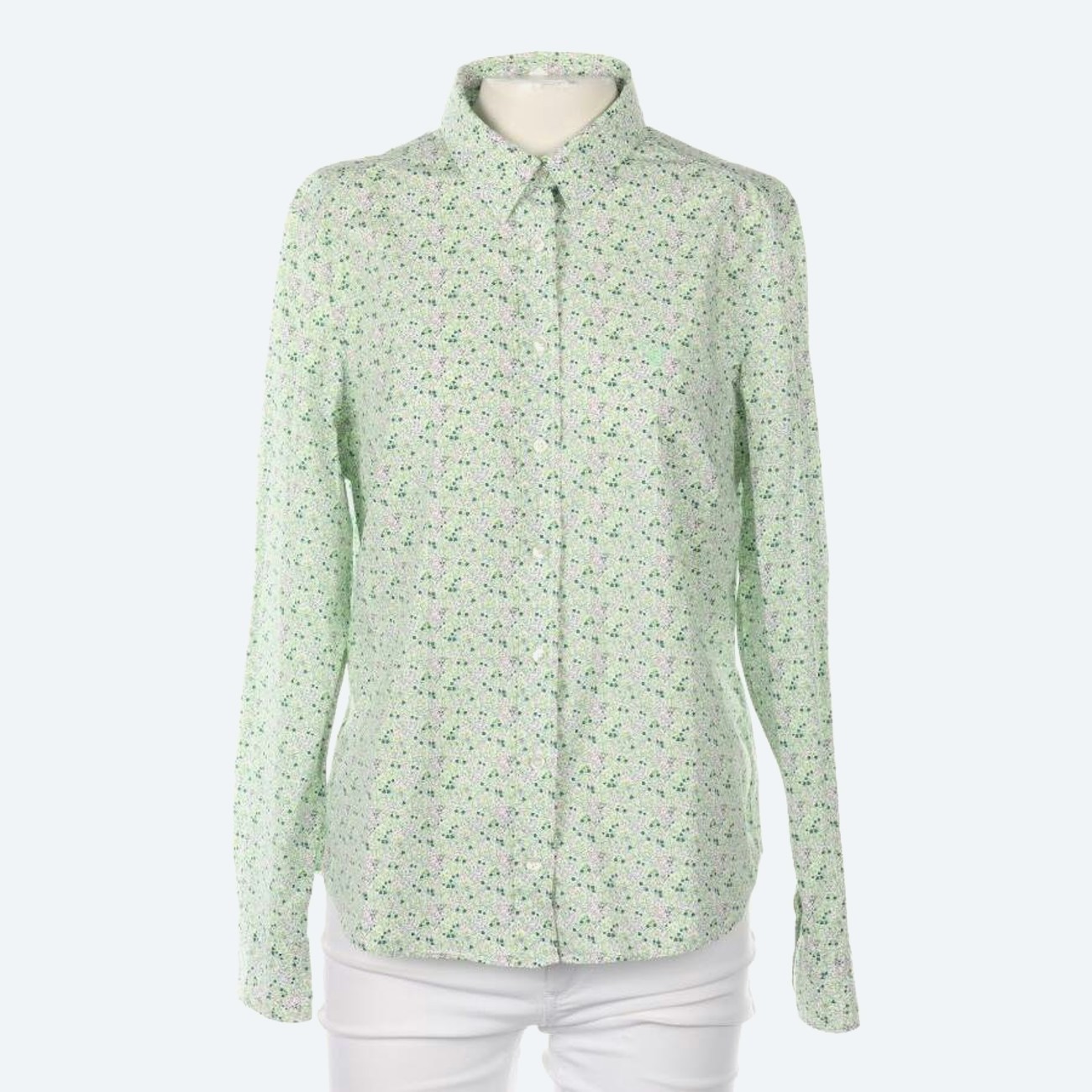 Image 1 of Shirt 44 Green in color Green | Vite EnVogue