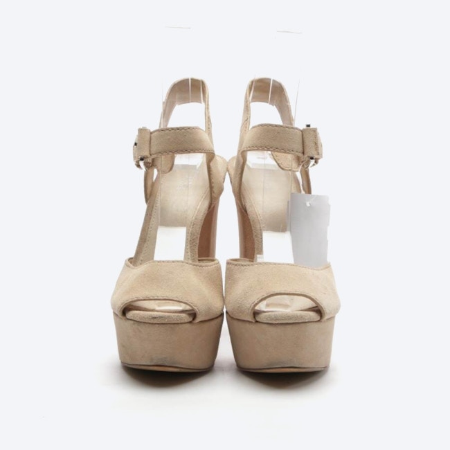Image 2 of Heeled Sandals EUR 36 Beige in color White | Vite EnVogue