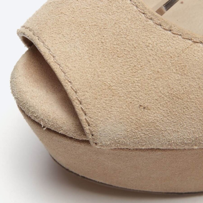 Image 5 of Heeled Sandals EUR 36 Beige in color White | Vite EnVogue