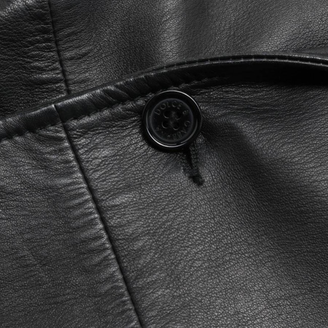Image 4 of Leather Jacket 50 Dark Brown in color Brown | Vite EnVogue