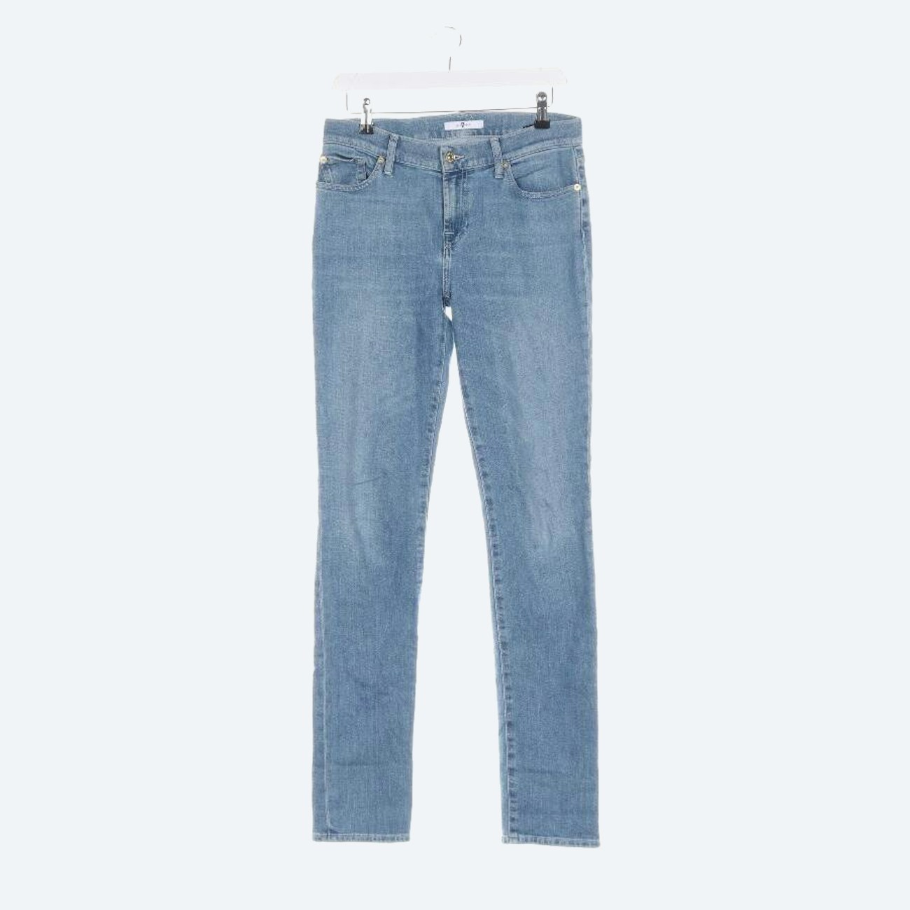 Image 1 of Jeans Slim Fit W27 Light Blue in color Blue | Vite EnVogue