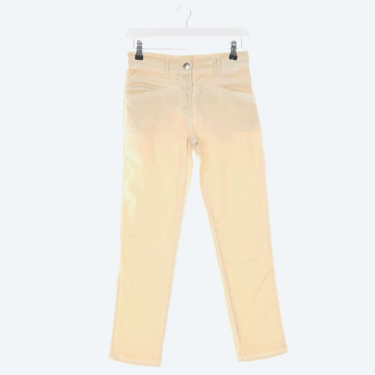 Bild 1 von Jeans Straight Fit 36 Beige in Farbe Weiß | Vite EnVogue
