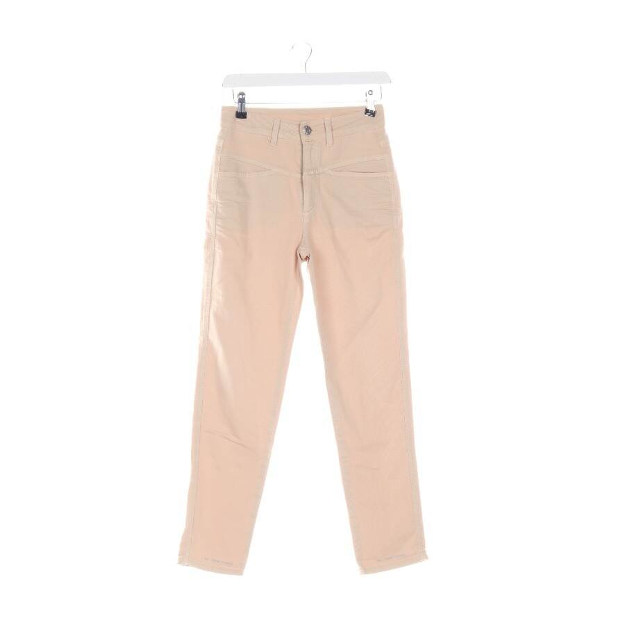 Image 1 of Jeans Straight Fit 34 Beige in color White | Vite EnVogue