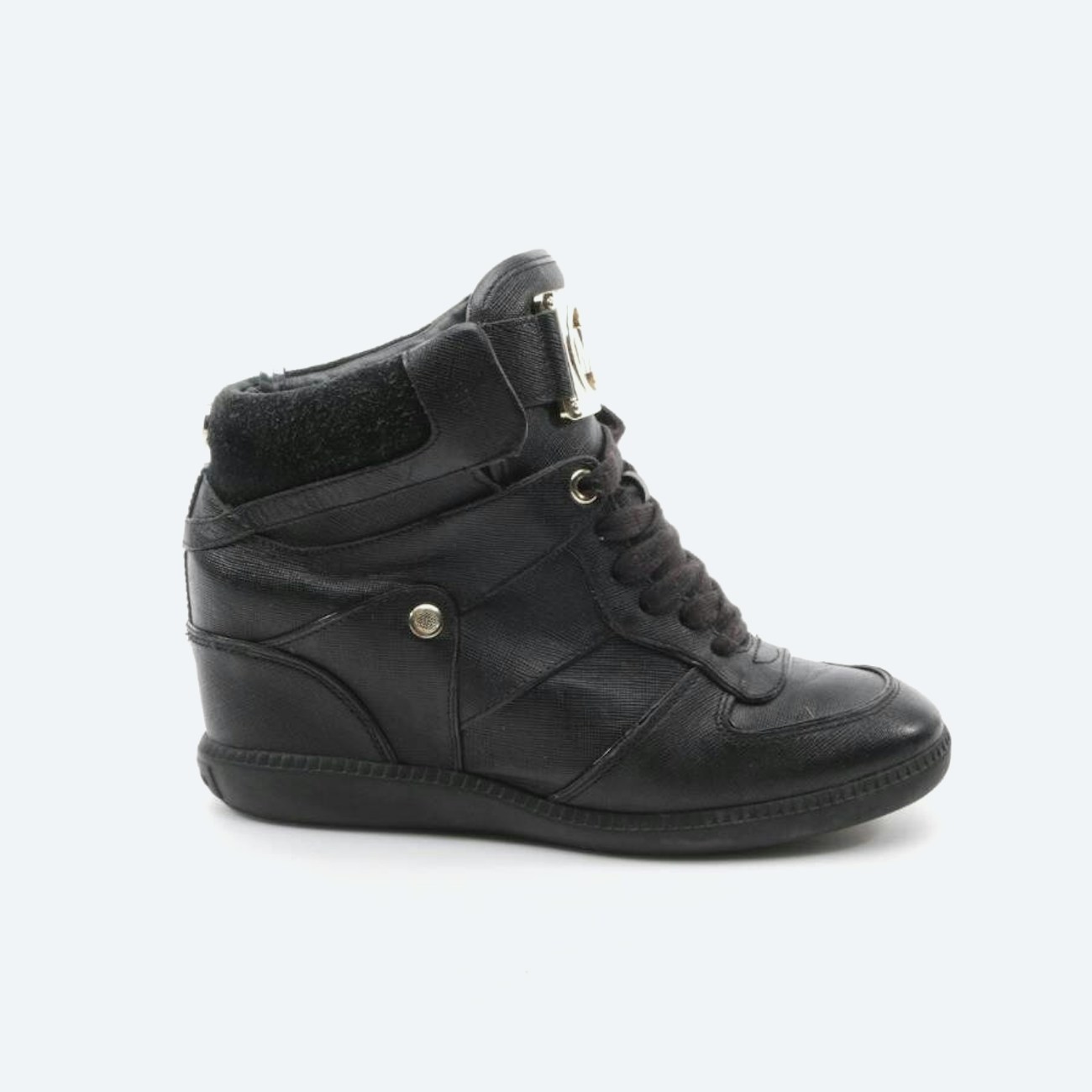Image 1 of High-Top Sneakers EUR 36 Black in color Black | Vite EnVogue