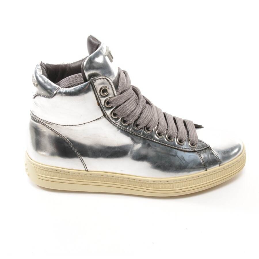 Image 1 of High-Top Sneakers EUR 35 Silver in color Metallic | Vite EnVogue