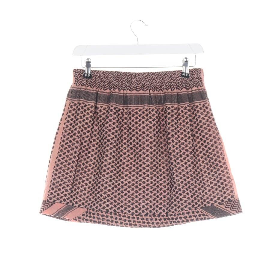 Image 2 of Mini Skirt One Size Peach in color Yellow | Vite EnVogue