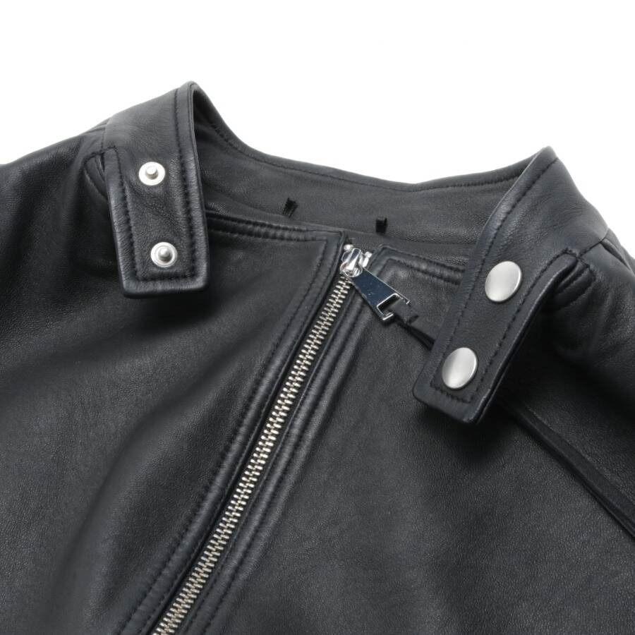 Image 3 of Leather Vest 36 Black in color Black | Vite EnVogue