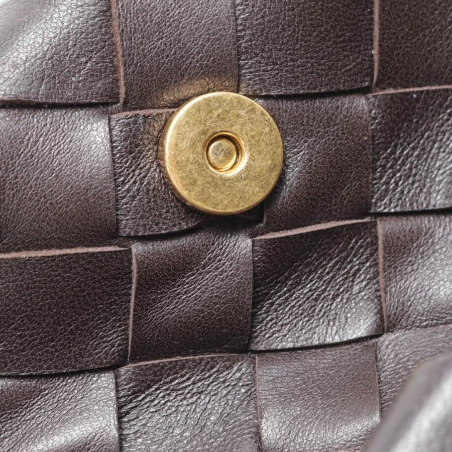 Image 10 of Shoulder Bag Dark Brown in color Brown | Vite EnVogue