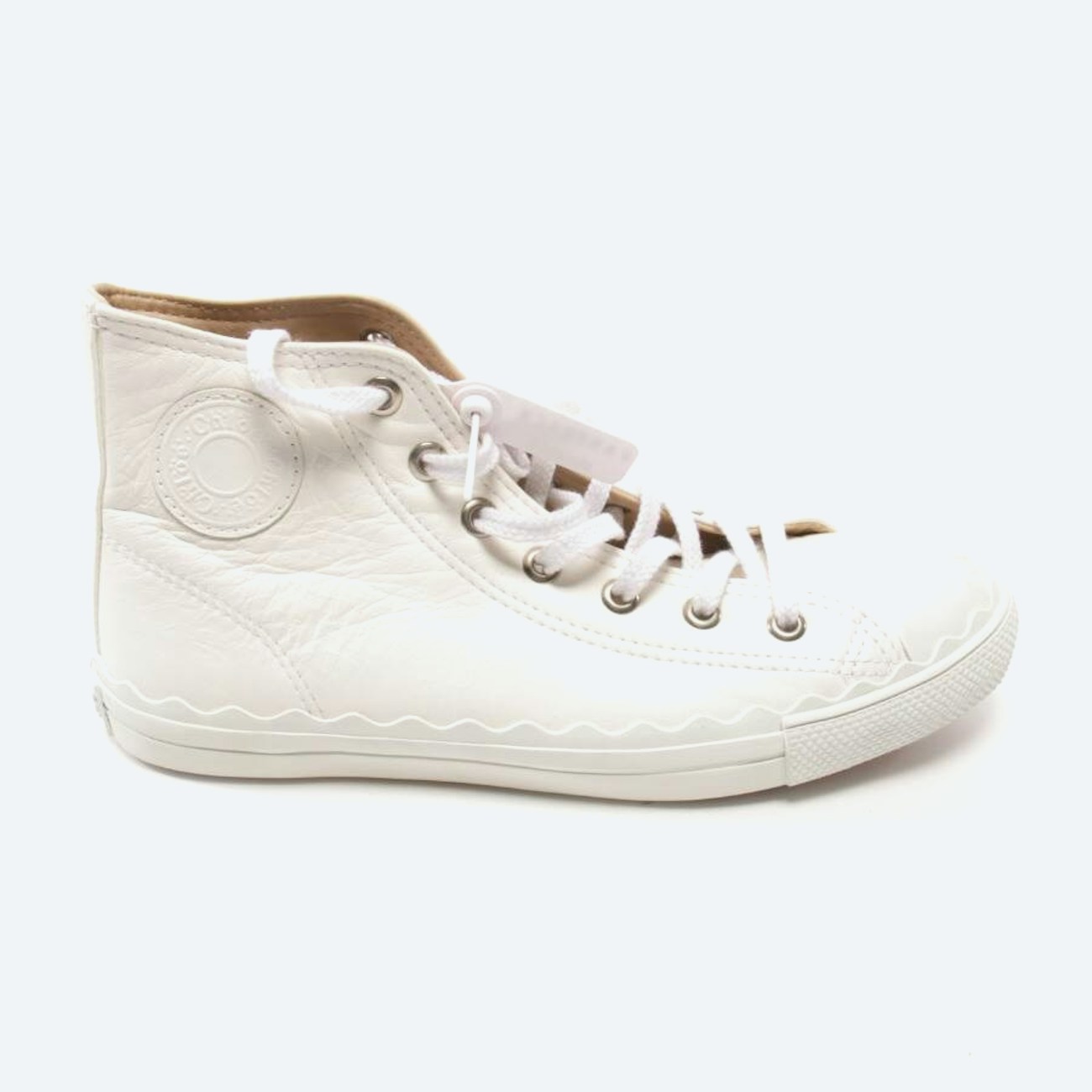 Image 1 of High-Top Sneakers EUR 41 White in color White | Vite EnVogue