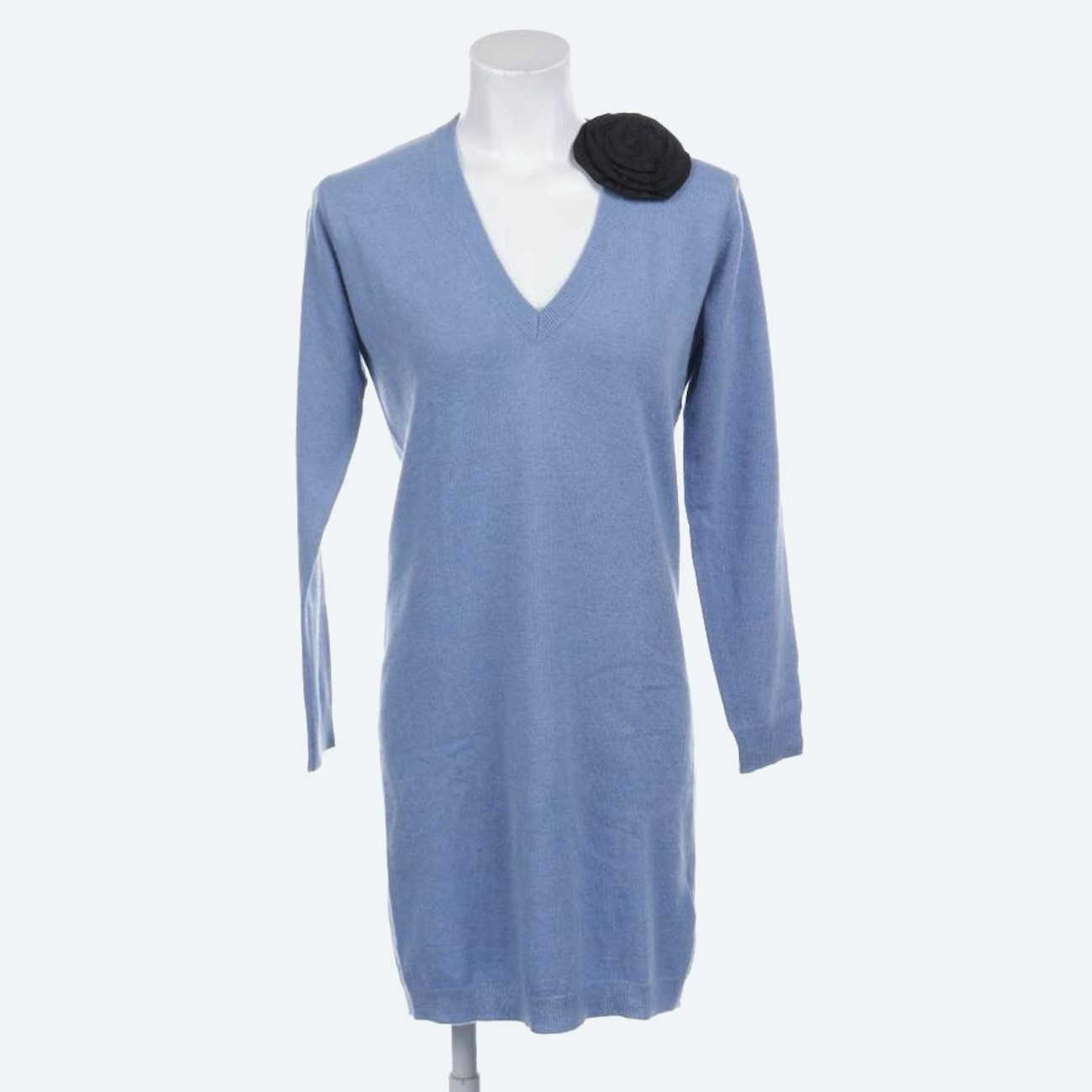 Image 1 of Knit Dress S Light Blue in color Blue | Vite EnVogue