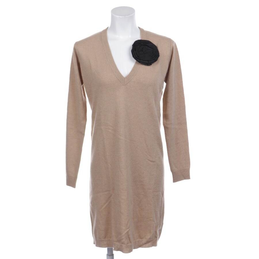 Image 1 of Knit Dress M Light Brown in color Brown | Vite EnVogue