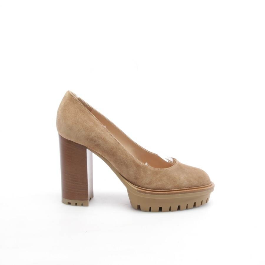 Image 1 of High Heels EUR 38.5 Light Brown in color Brown | Vite EnVogue
