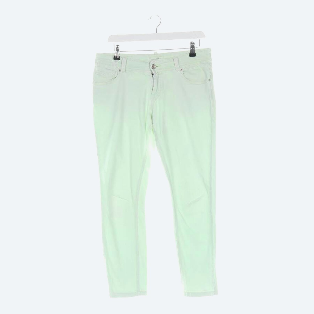Image 1 of Jeans Slim Fit W30 Light Green in color Green | Vite EnVogue