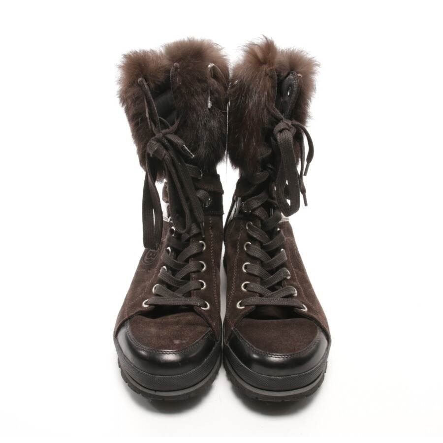 Image 2 of Winter Boots EUR 37 Brown in color Brown | Vite EnVogue