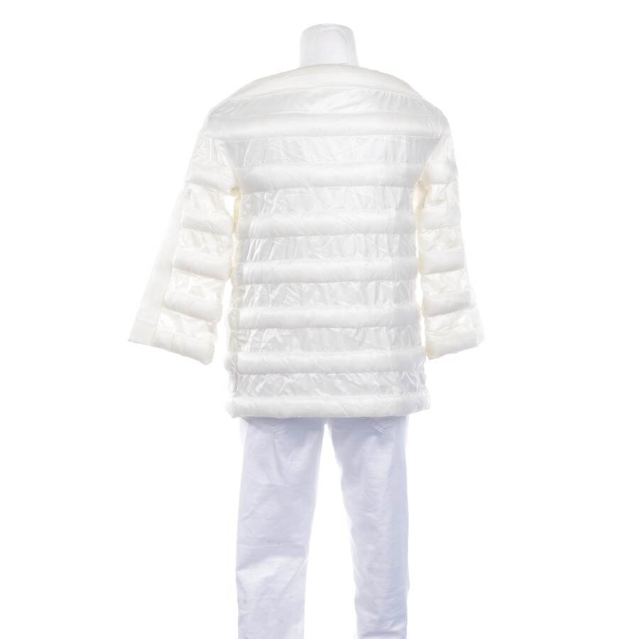 Image 2 of Quilted Jacket 36 Cream in color White | Vite EnVogue