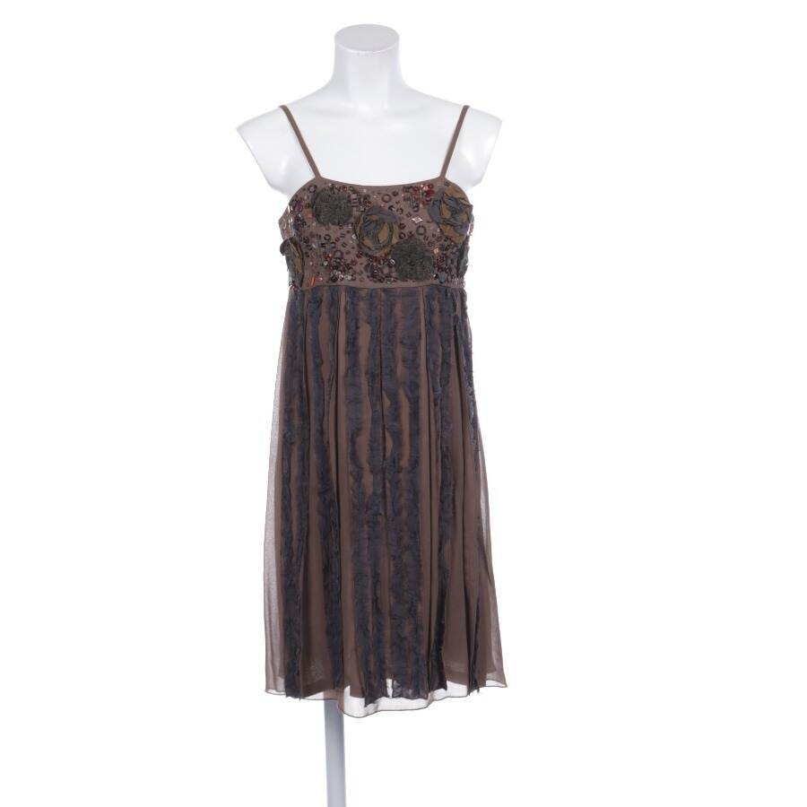 Image 1 of Silk Dress XS Brown in color Brown | Vite EnVogue