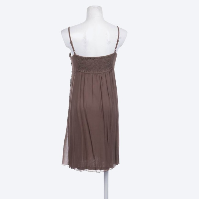 Image 2 of Silk Dress XS Brown in color Brown | Vite EnVogue