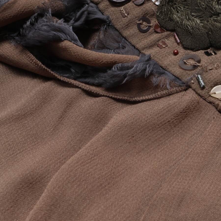 Image 3 of Silk Dress XS Brown in color Brown | Vite EnVogue