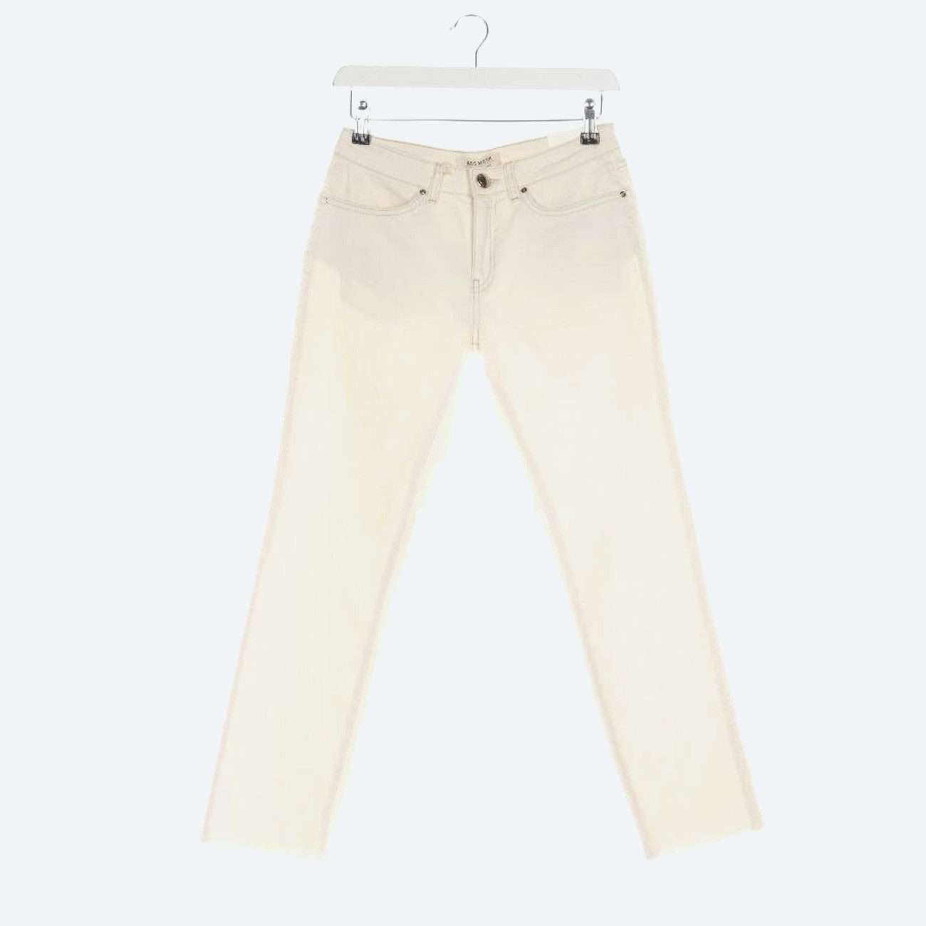 Bild 1 von Jeans Straight Fit W26 Cream in Farbe Weiß | Vite EnVogue