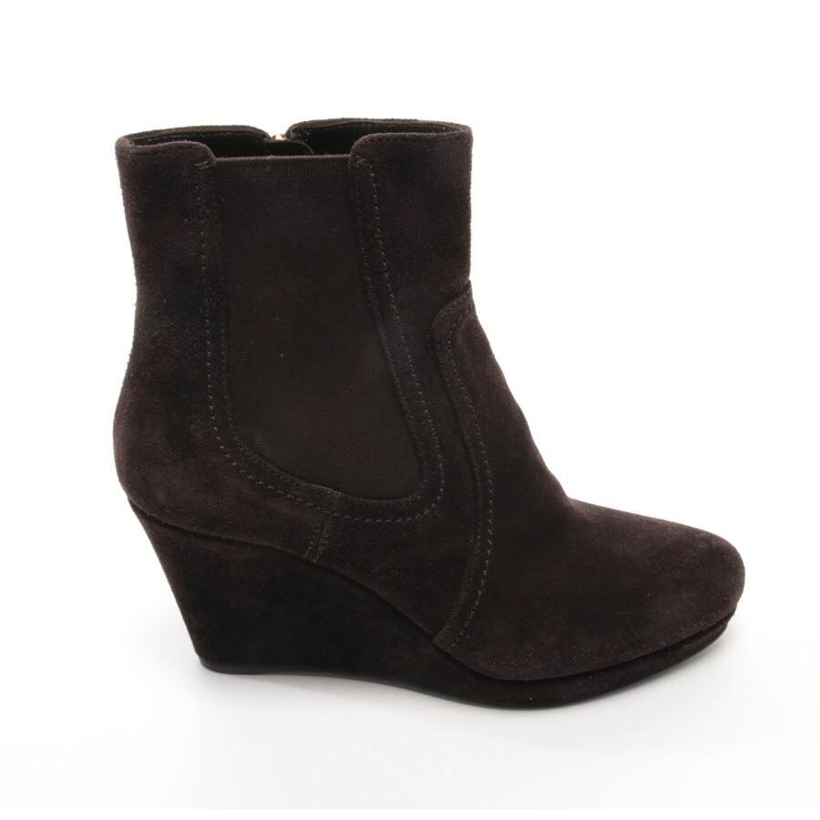 Image 1 of Ankle Boots EUR 36 Dark Brown in color Brown | Vite EnVogue
