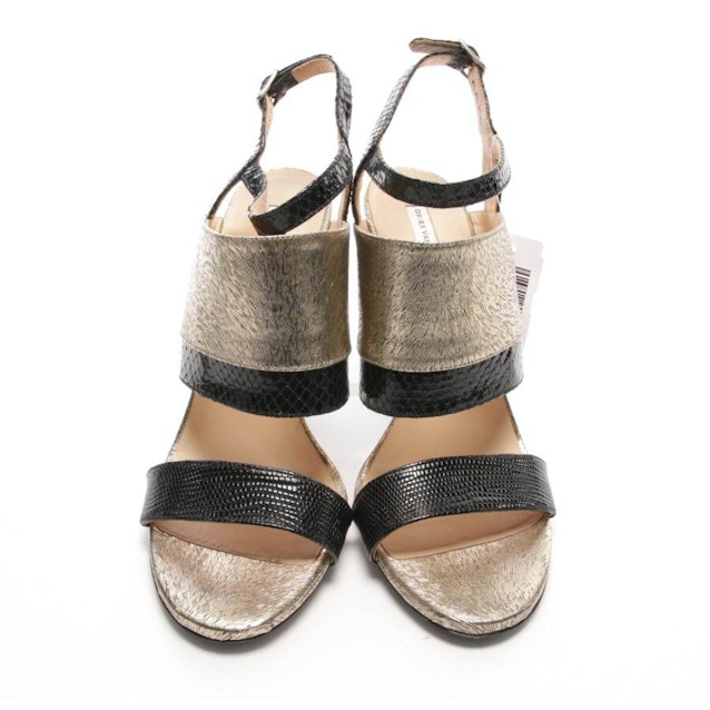 Heeled Sandals EUR 38.5 Metallic | Vite EnVogue