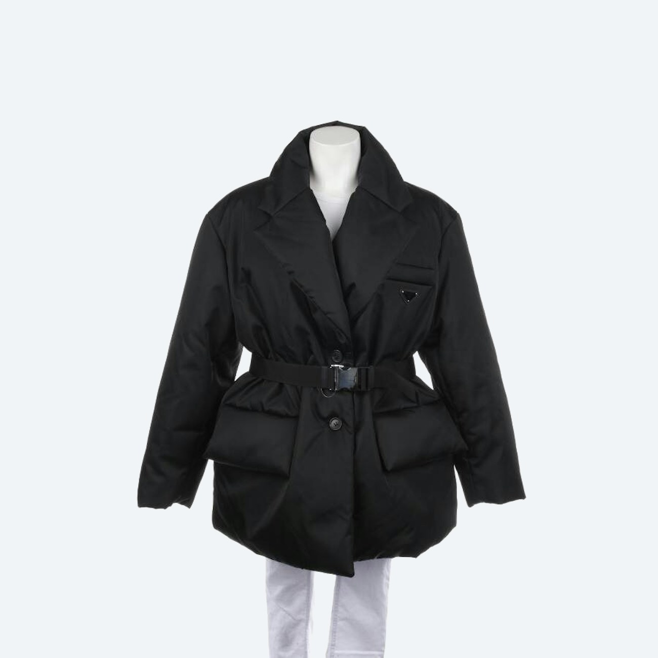 Image 1 of Winter Jacket 40 Black in color Black | Vite EnVogue